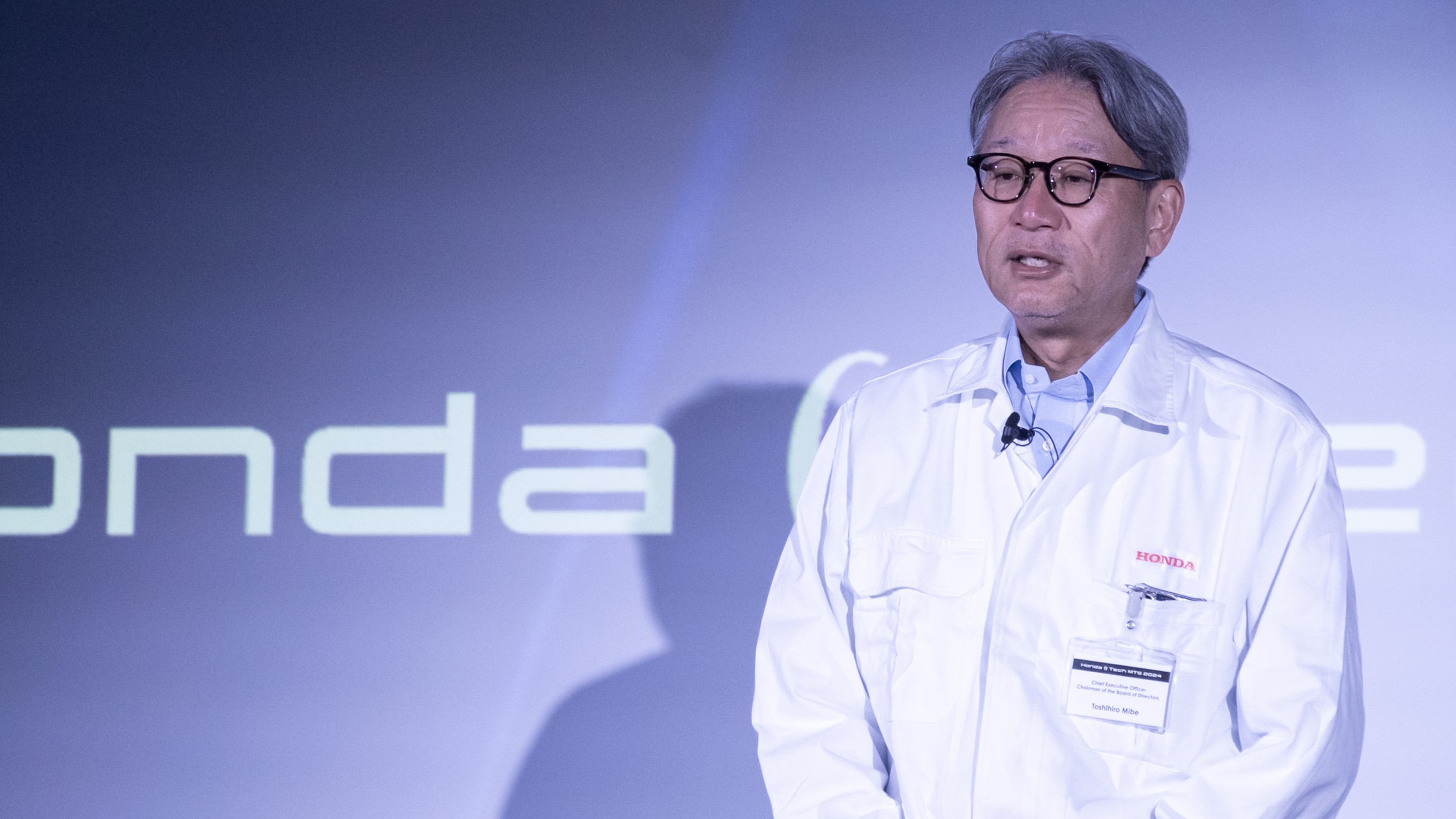 Toshihiro Mibe lleva trabajando para Honda desde 1987 y fue nombrado CEO en 2021.