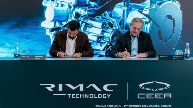 rimac motores electricos acuerdeo Ceer