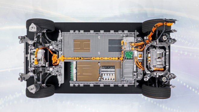 Será el primer Mercedes eléctrico en utilizar una arquitectura de 800 voltios.