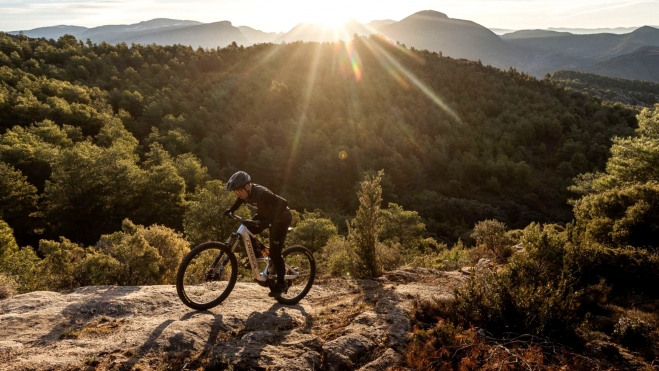 La Orbea Rise tiene unas grandes aptitudes escaladoras.