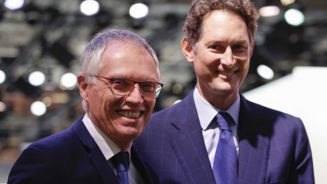 Carlos Tavares John Elkann