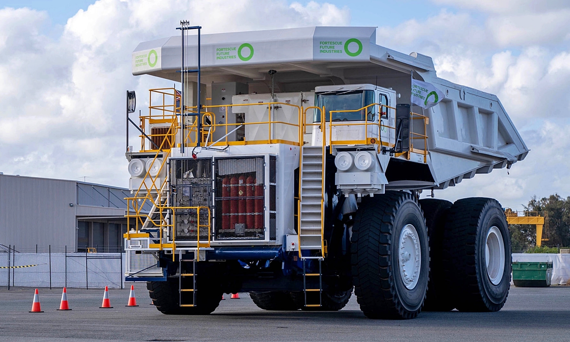 Fortescue tendrá 100 dumper mineros de baterías e hidrógeno.