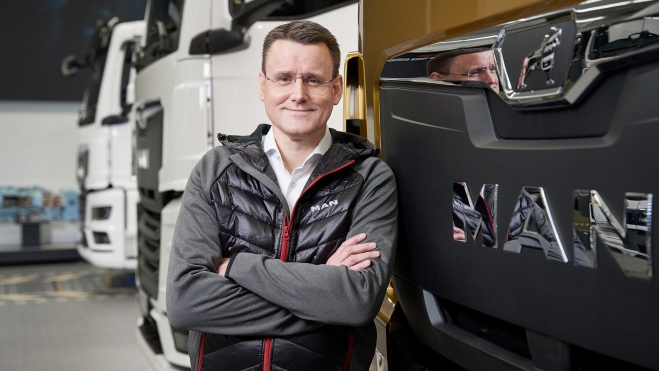 Alexander Vlaskamp, CEO de MAN Trucks, ha explotado en su última entrevista. Alexander Vlaskamp, CEO de MAN Trucks, ha explotado en su última entrevista.