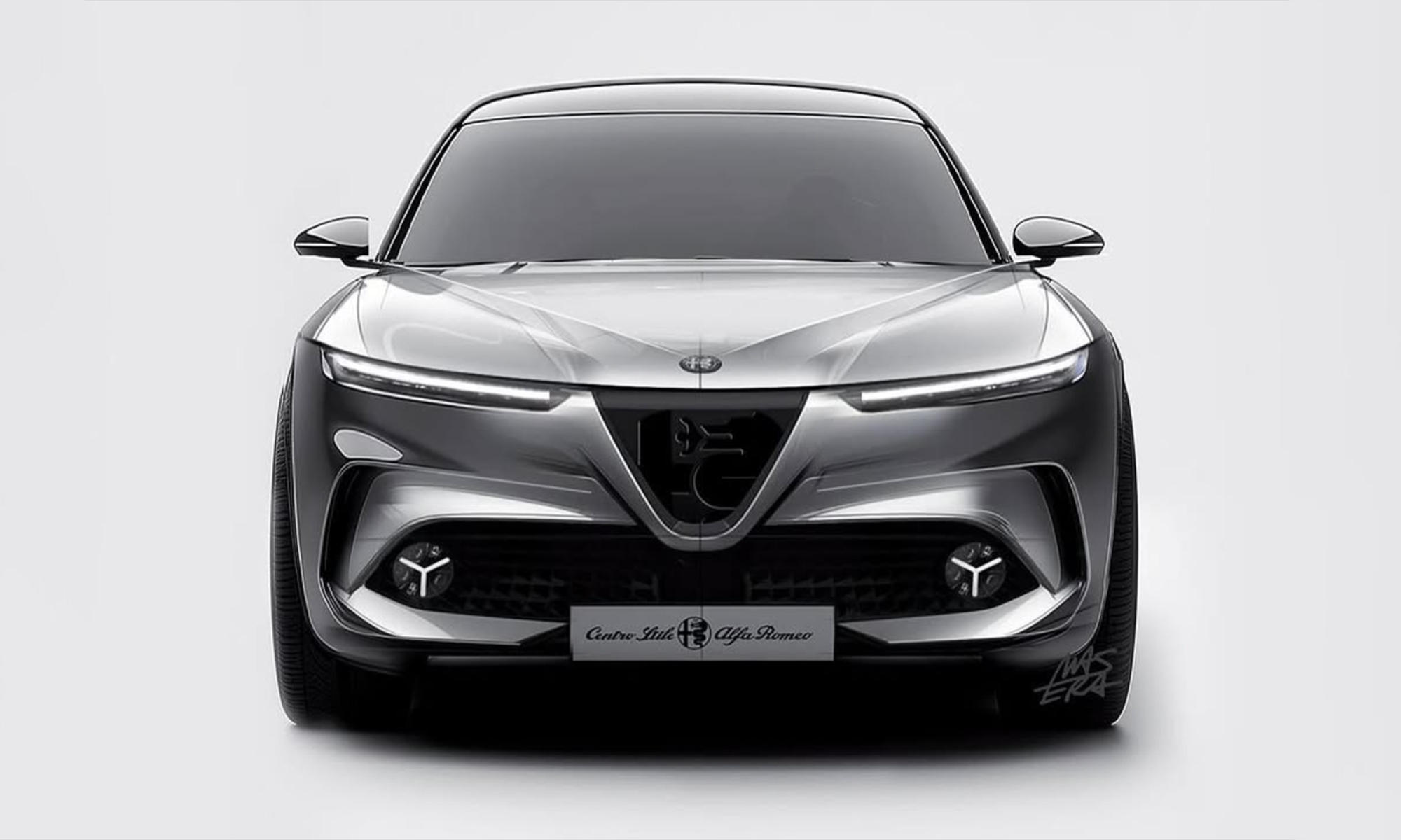 El renovado Alfa Romeo Stelvio llegará al mercado en 2025. / Imagen: Alessandro Masera.