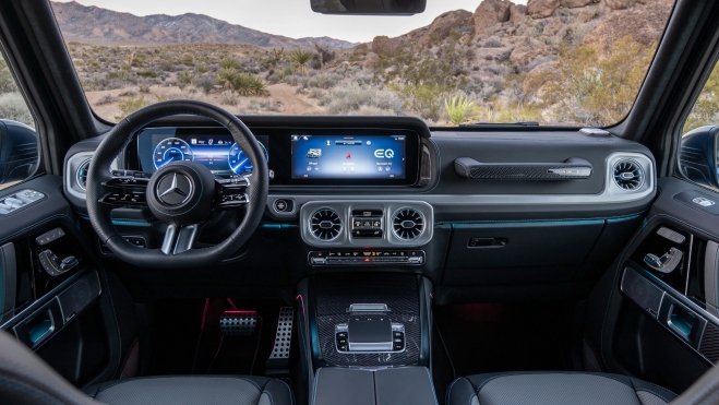 Mercedes G 580 2024 Interior