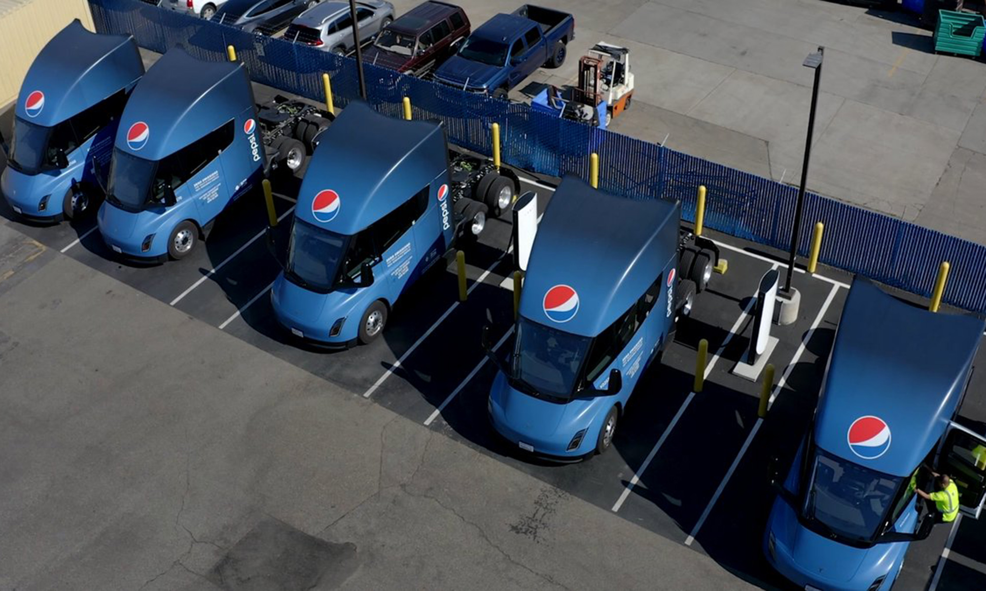 Pepsi ha sido un auténtico campo de pruebas para el Tesla Semi.