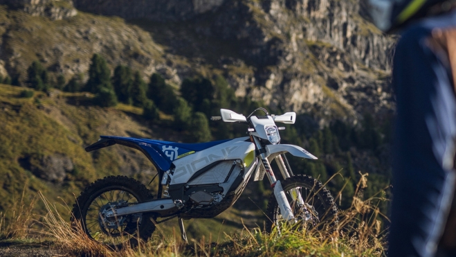 La nueva Husqvarna es la primera moto eléctrica grande de la marca.