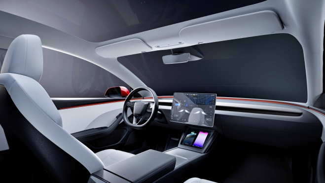 tesla model 3 highland interior