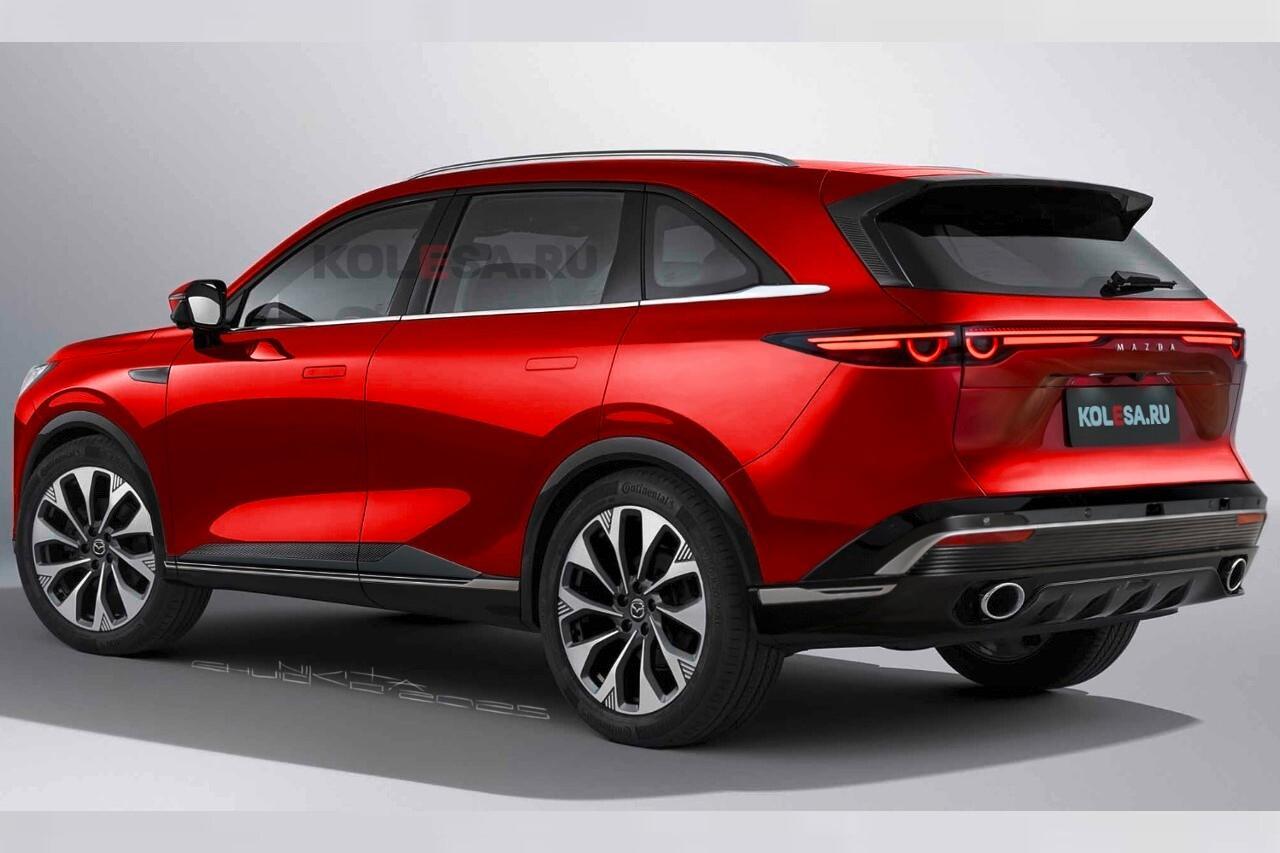 mazda cx5 2025 illustration Kolesa.ru