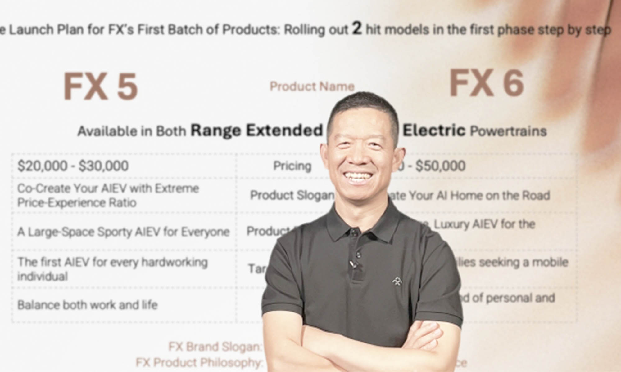 Yueting Jia, el millonario chino fundador de Faraday Future.