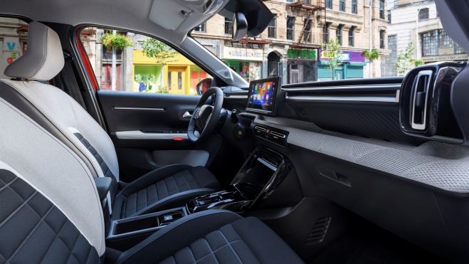 citroen e c3 electrico interior