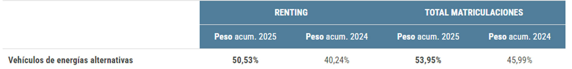 renting coches electricos hibridos españa enero 2025 3