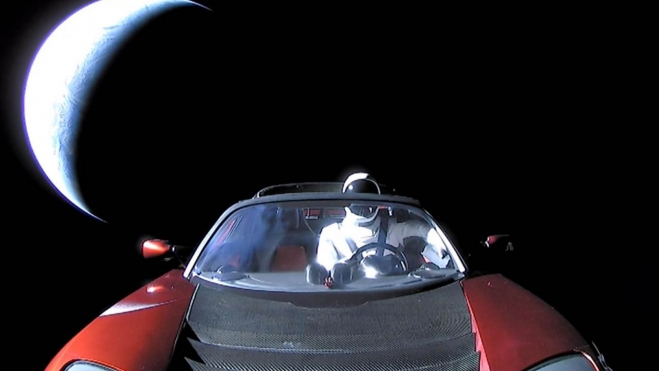 tesla roadster asteroide elon musk coche electrico 3