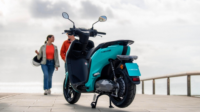 El Yamaha Neo's tiene un moderno diseño.