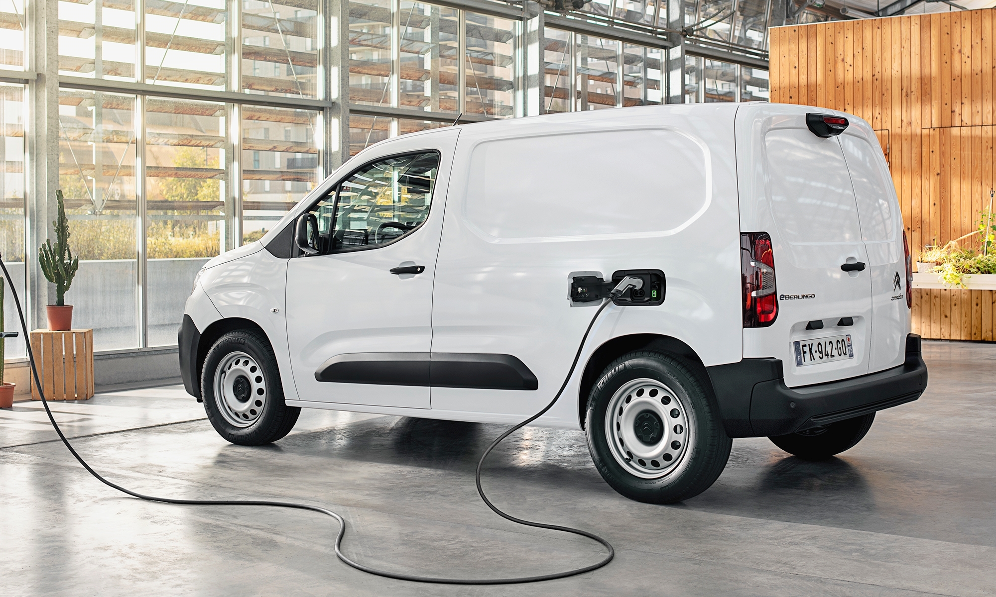 Citroën ë-Berlingo eléctrica.