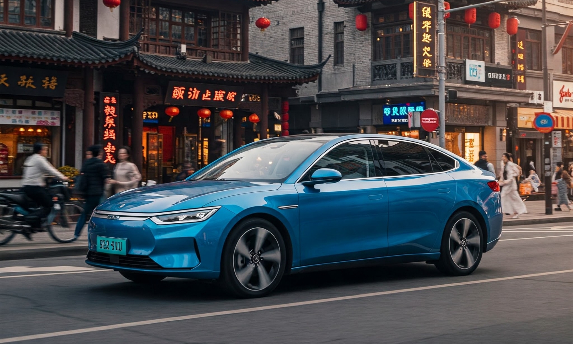 Millones de coches eléctricos recorren las calles de China con toda normalidad.