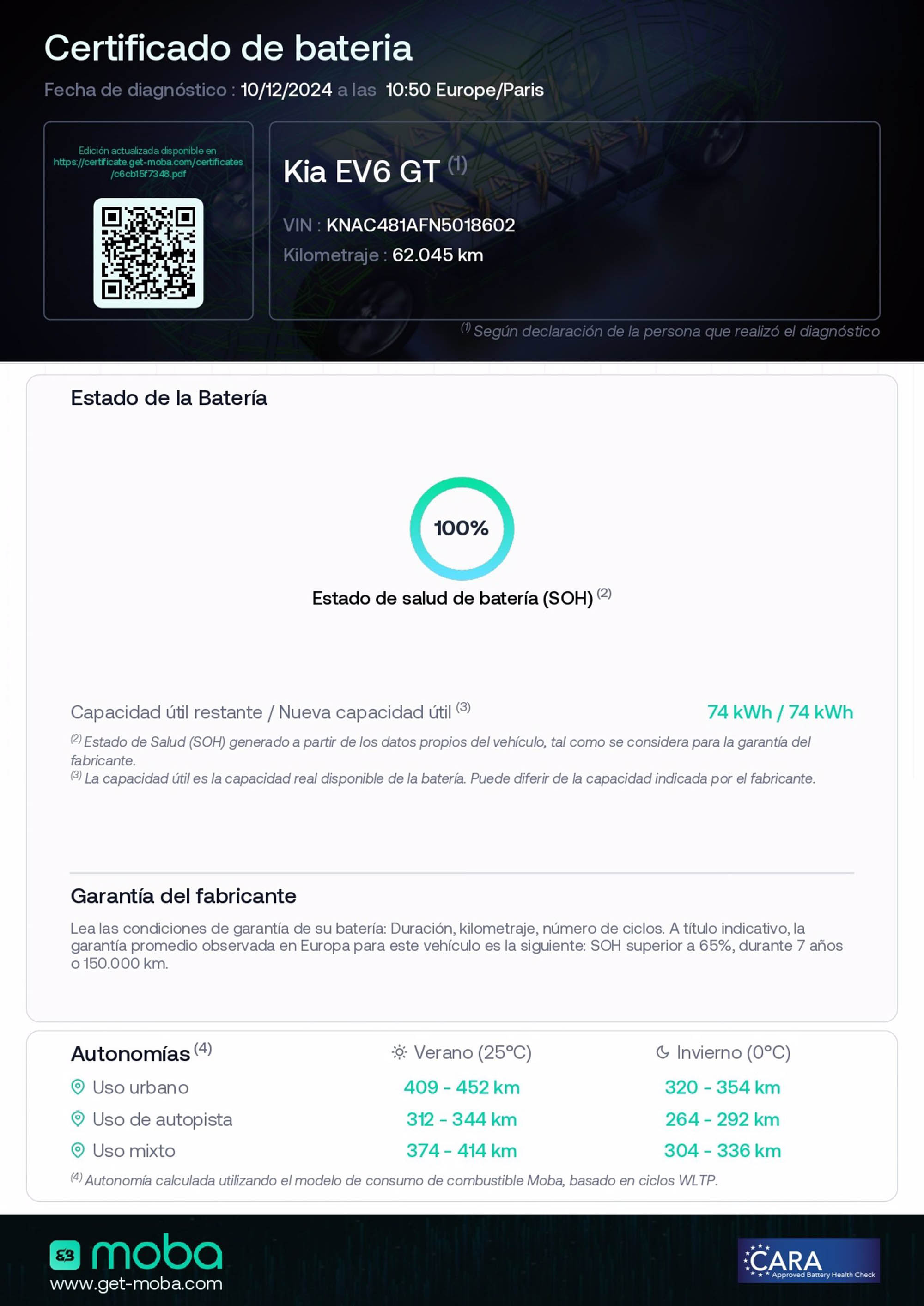 arval estudio degradacion eficiencia baterias 3