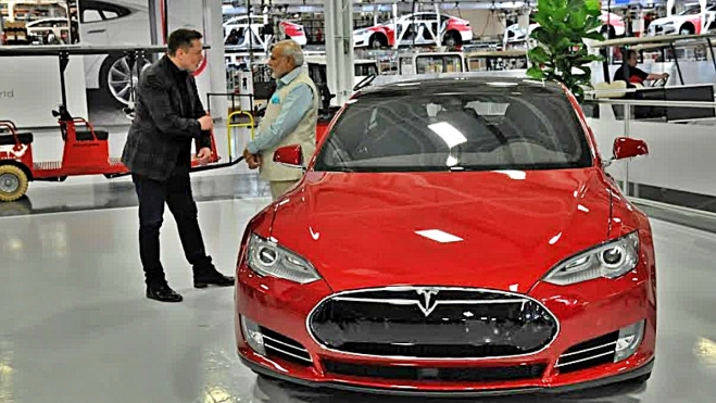 Elon Musk Narendra Modi fabrica Tesla Elon Musk Narendra Modi fabrica Tesla