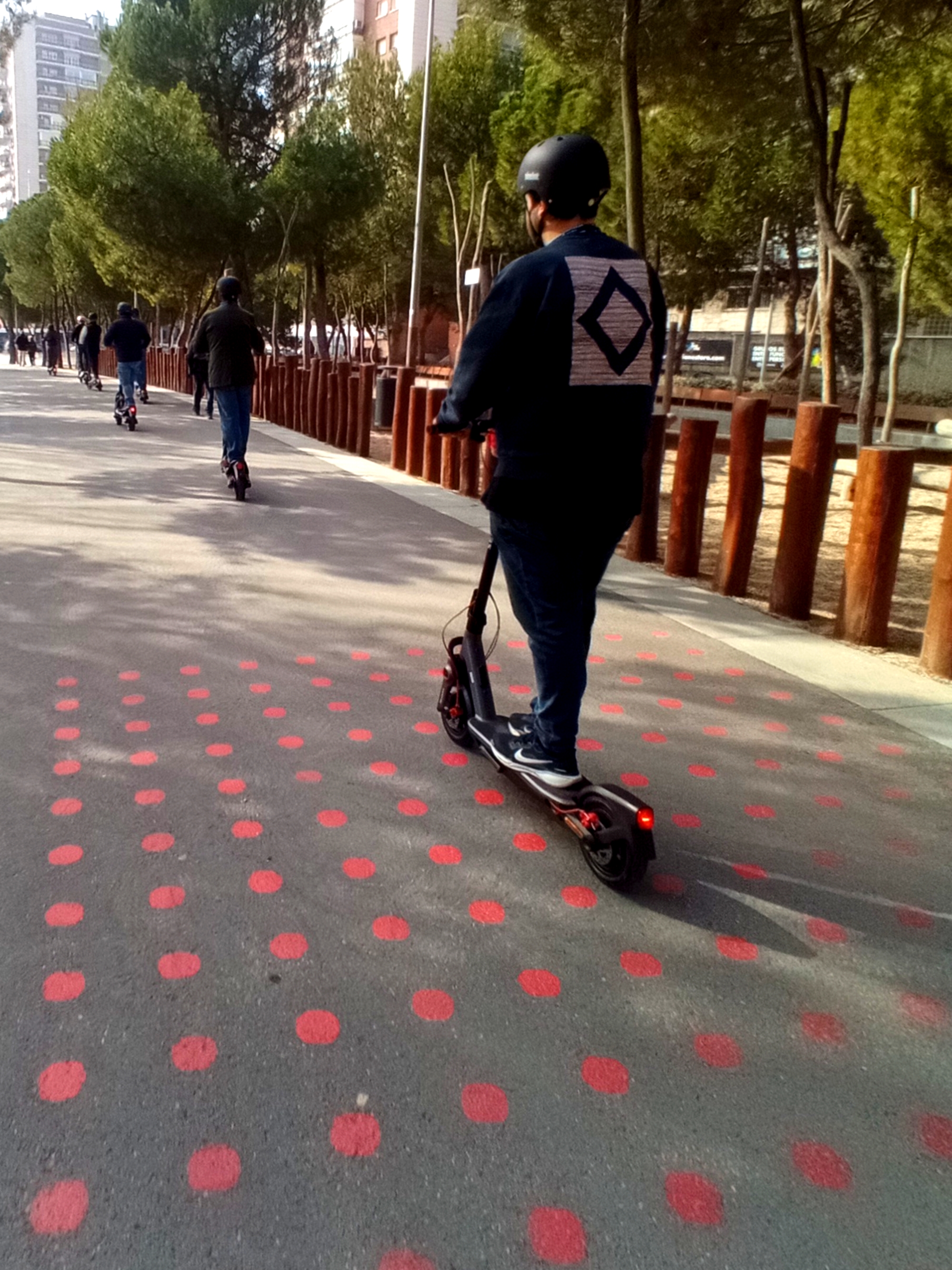 Una pequeña vuelta por la zona de Madrid Rio (Madrid) nos permitió darnos cuenta del salto cualitativo de Segway.