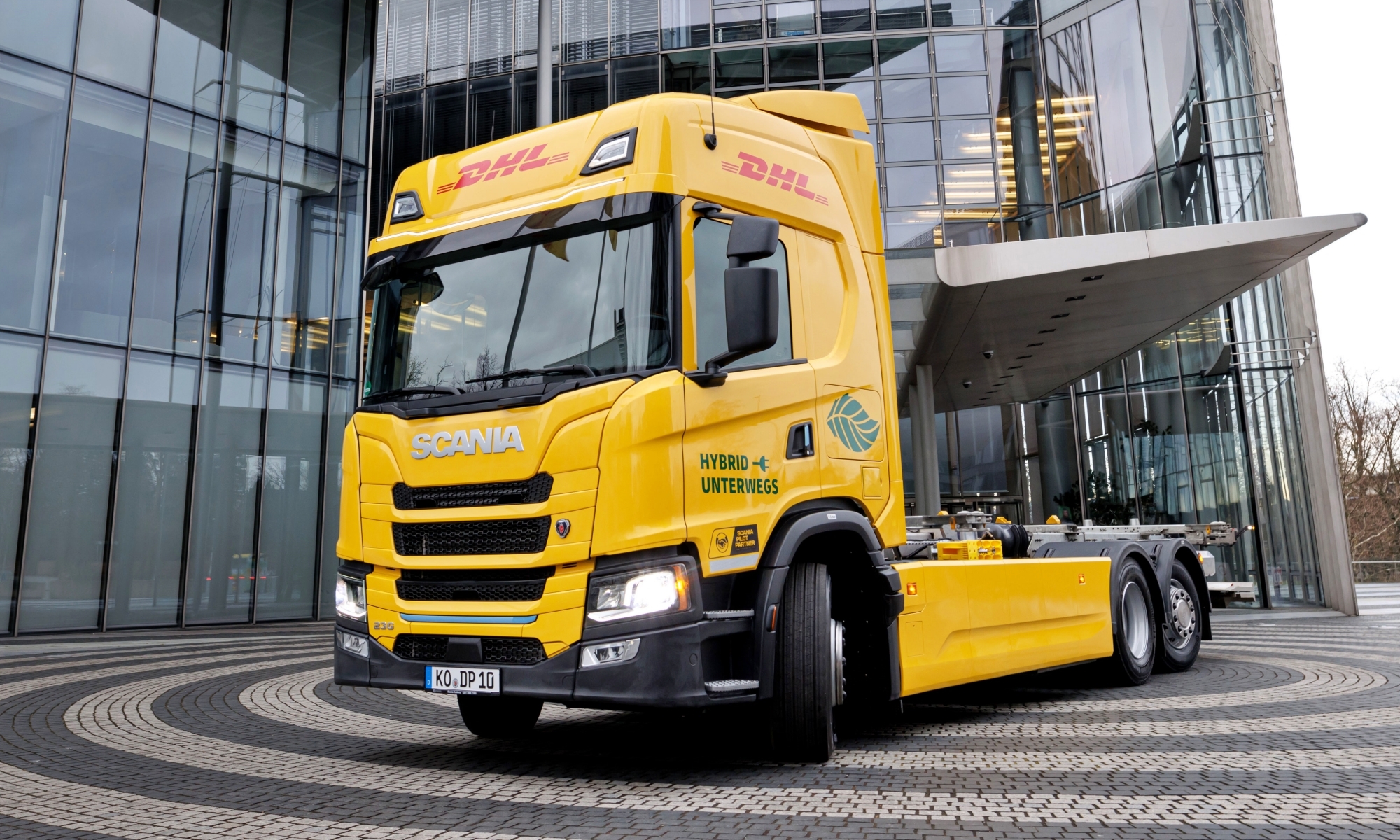 Scania EREV desarrollado junto a DHL.