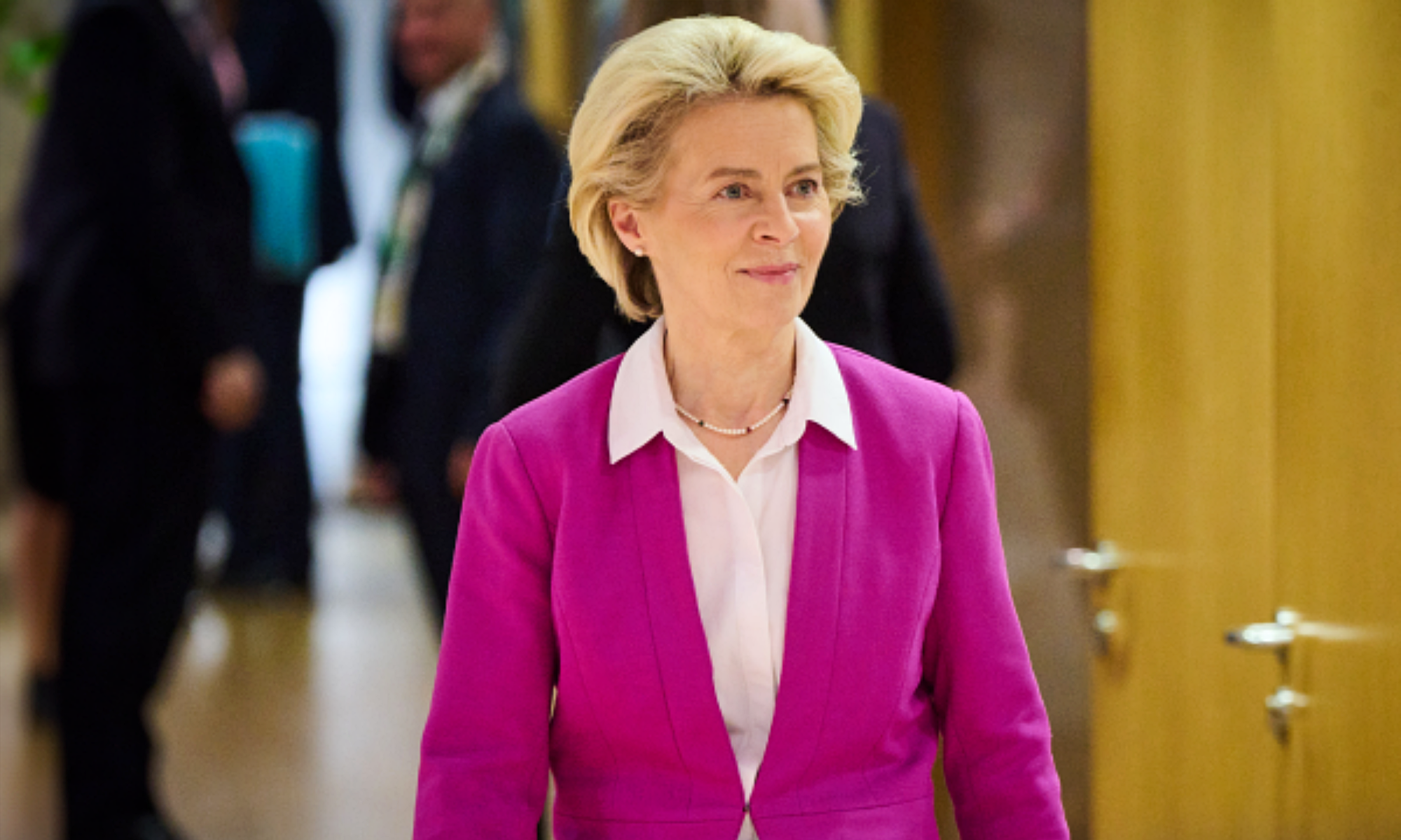 Ursula von der Leyen, presidenta de la Comisión Europea.