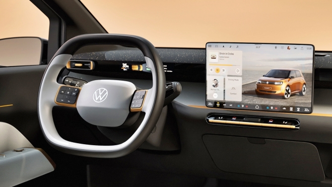 Interior del Volkswagen ID.Every1 Concept.