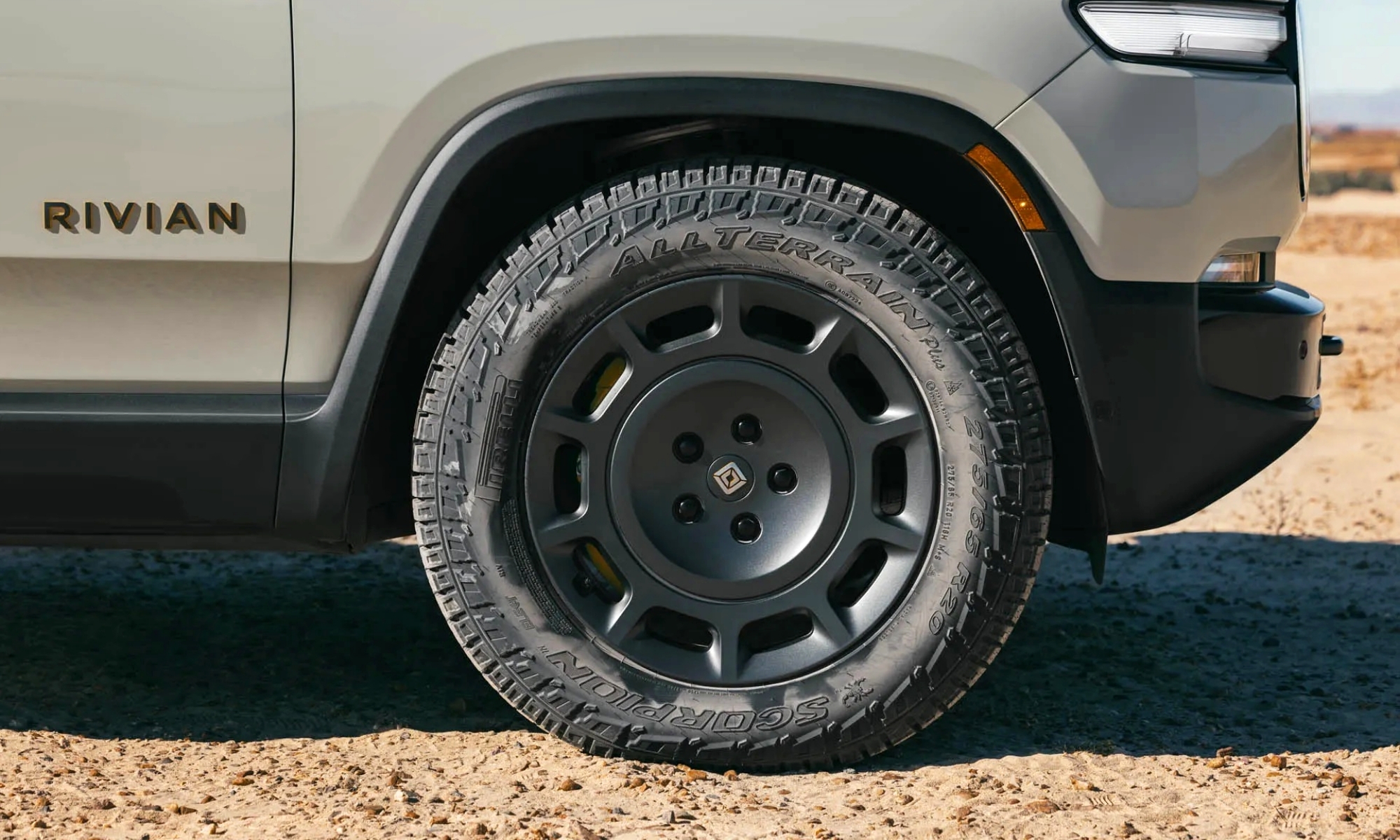 Llantas de la Rivian R1T.