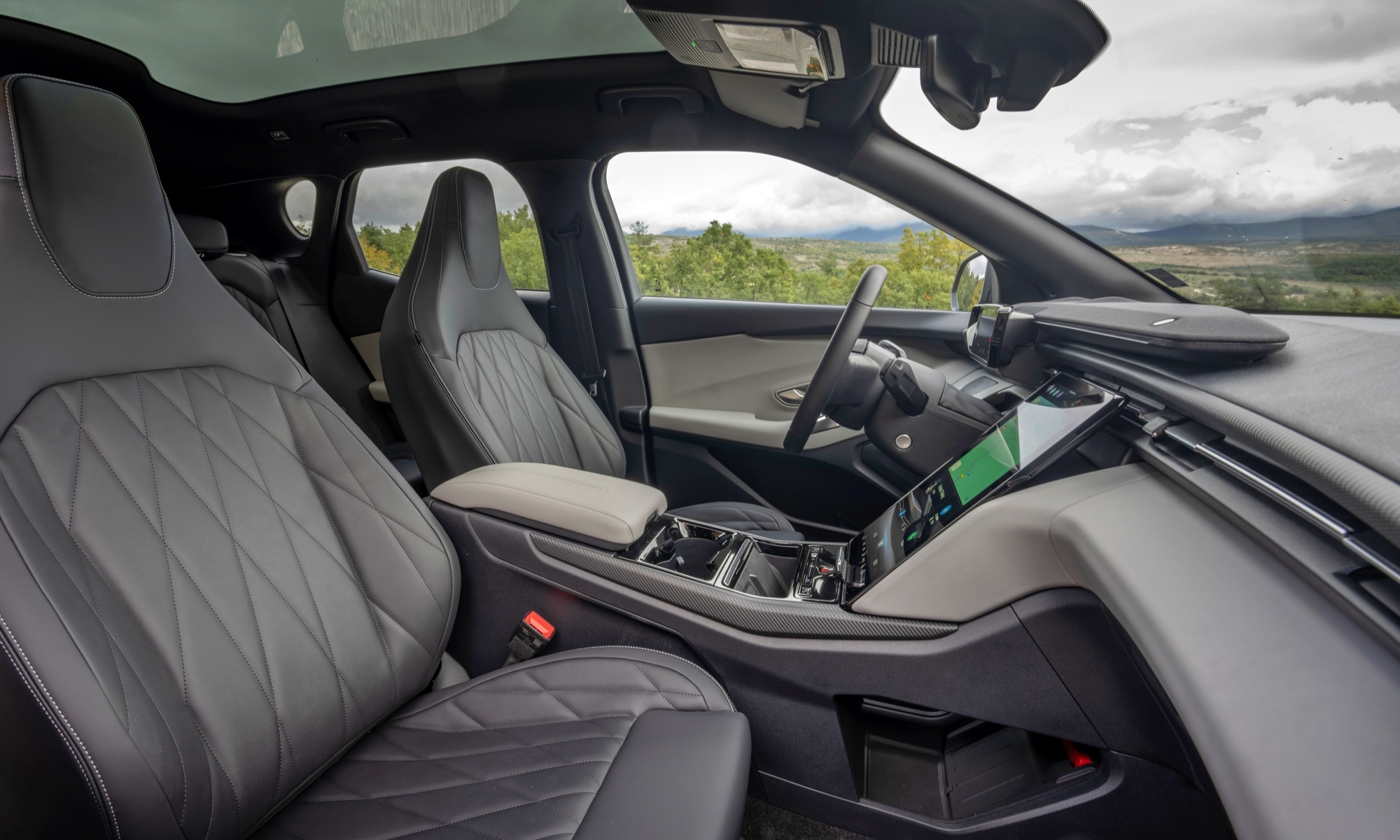 Interior del Ford Capri.