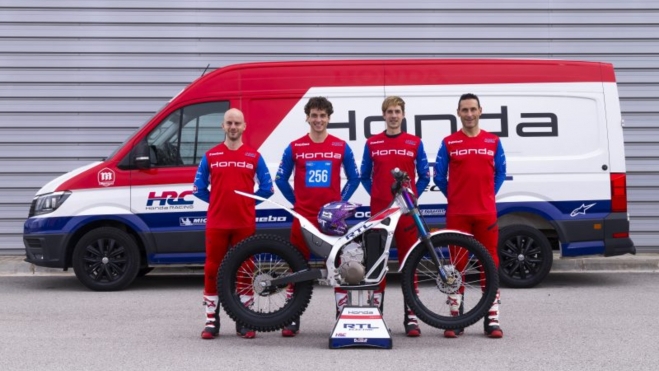 Honda Racing Corporation (HRC) se vuelca con la RTL.