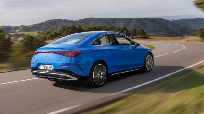 Mercedes CLA EV 2025 Trasera