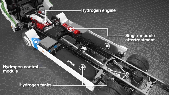 motor hidrogeno cummins camiones autobuses 3
