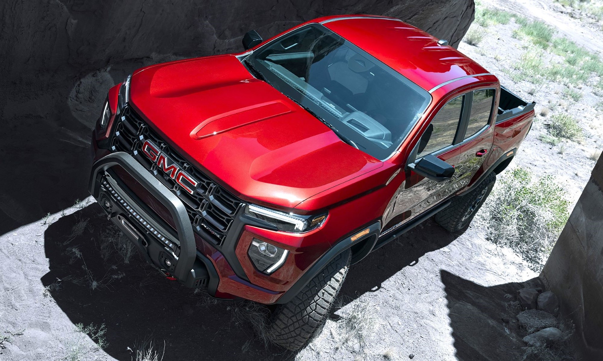 El GMC Caynon es uno de los pick up de tamaño medio de GM en EE.UU. Mide 5,41 metros de largo y su versión eléctrica llegará en 2026.