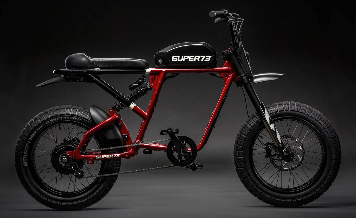 Super73 rinde tributo a Ducati con una de sus bicicletas eléctricas