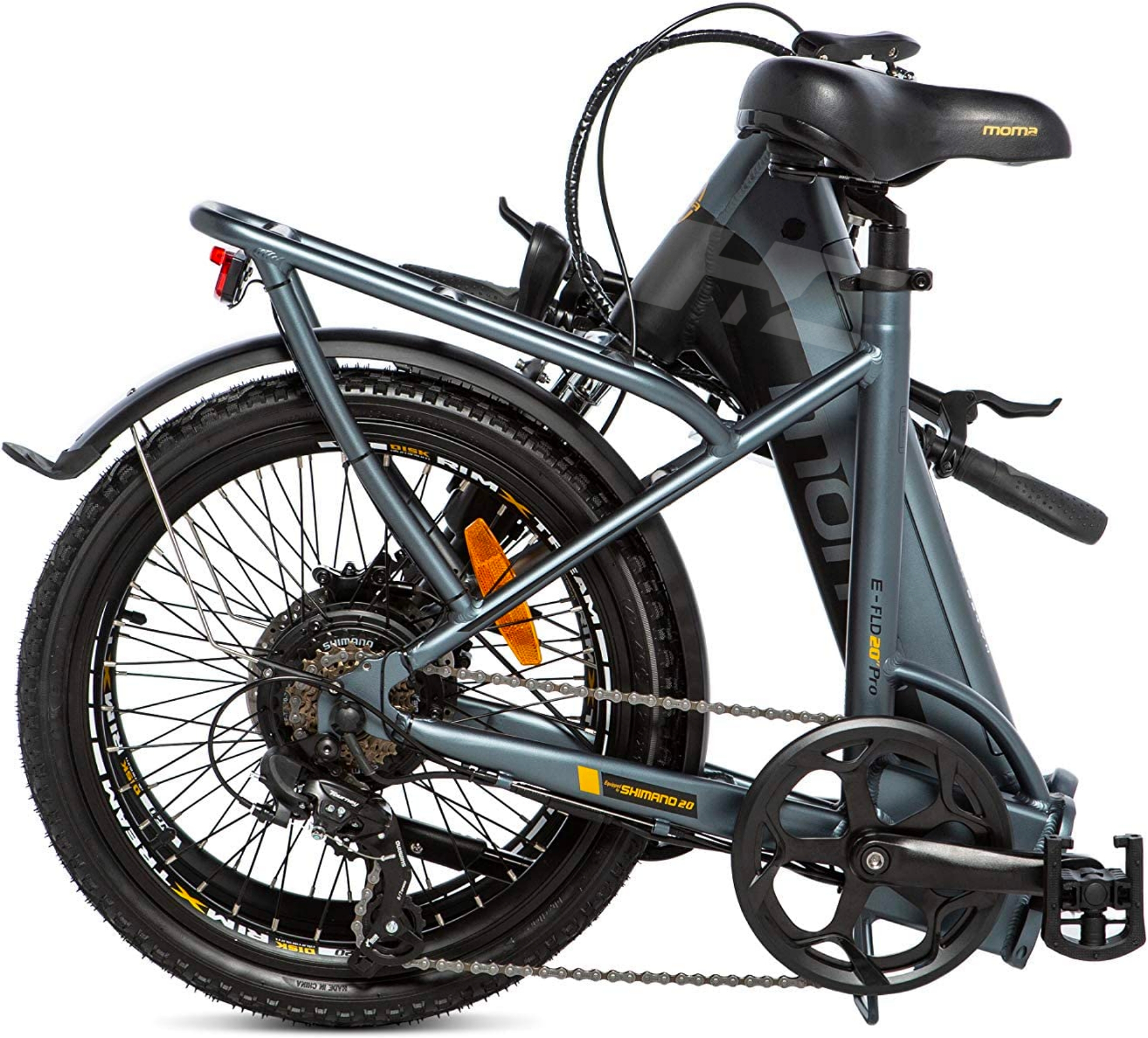 Bicicleta Eléctrica Plegable Con Control Remoto, 20 Pulgadas 400 W